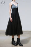 Marc Le Bihan two-piece dress 2169 BLM-2169-HEIBAI black and white